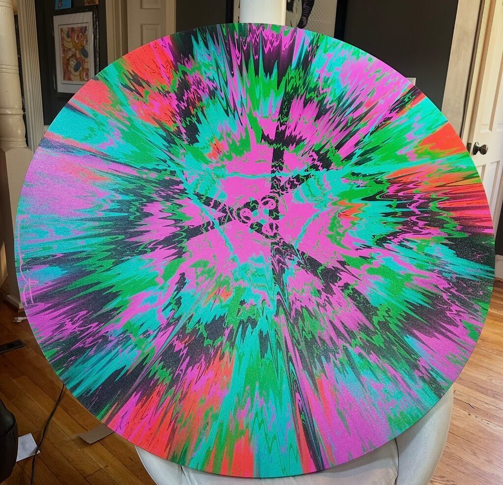 Beautiful, Clearly Unparagoned, Unpretentious Galaxy Painting (XL SIZE H12-1)