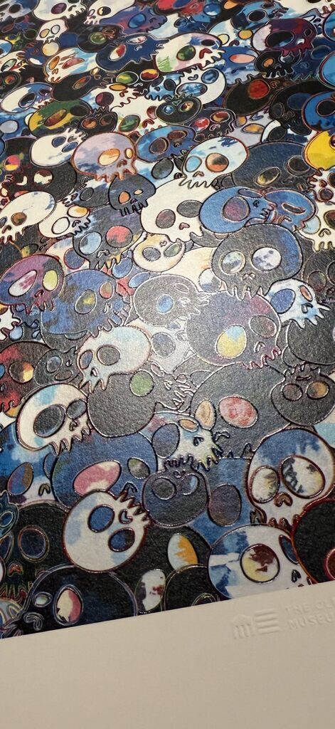 Blue Skulls Silkscreen (The Cleveland Museum Editions)