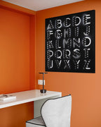 ART DECO WITH BLACK GLITTER