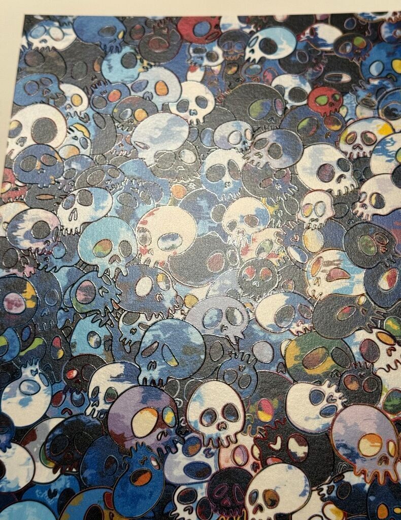 Blue Skulls Silkscreen (The Cleveland Museum Editions)