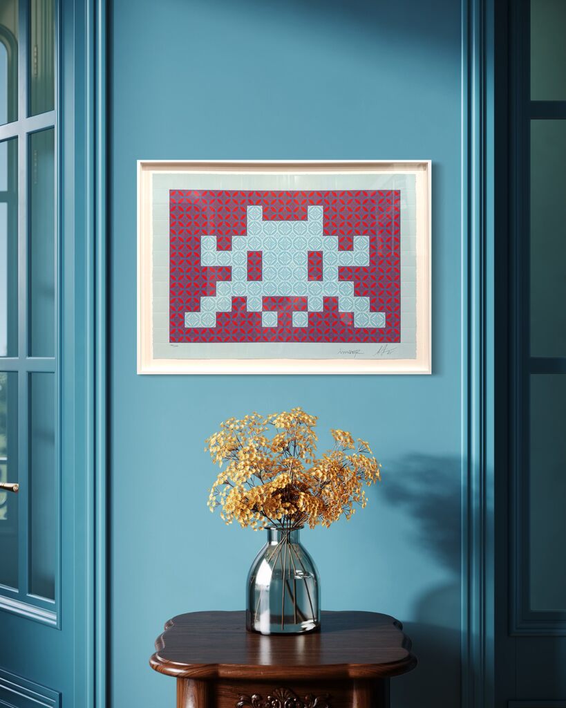 Positive Space / Negative Space Blue/ Red TT1-3