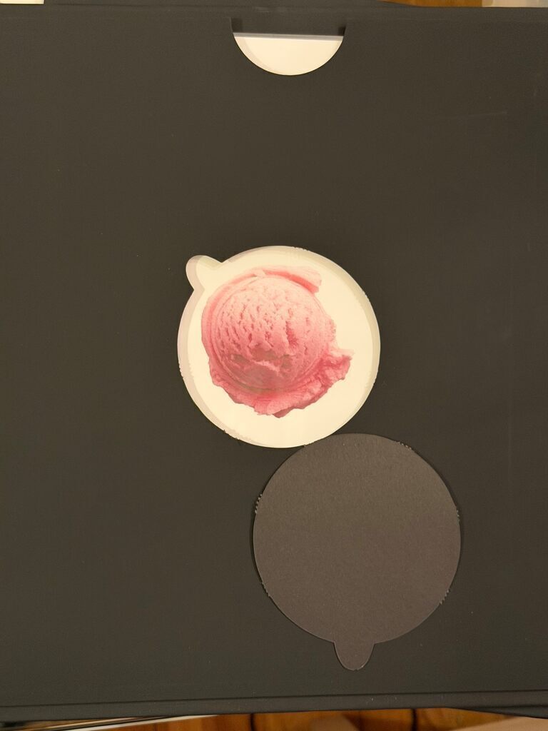 Light Pink Ice Cream Scoop (Jeni’s)