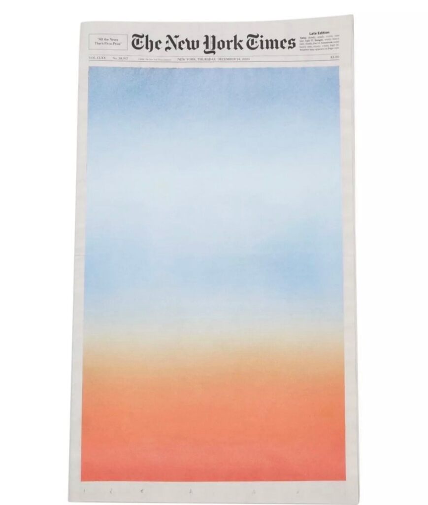 55 Sunrises (Complete set, hand signed by the artist and dated)