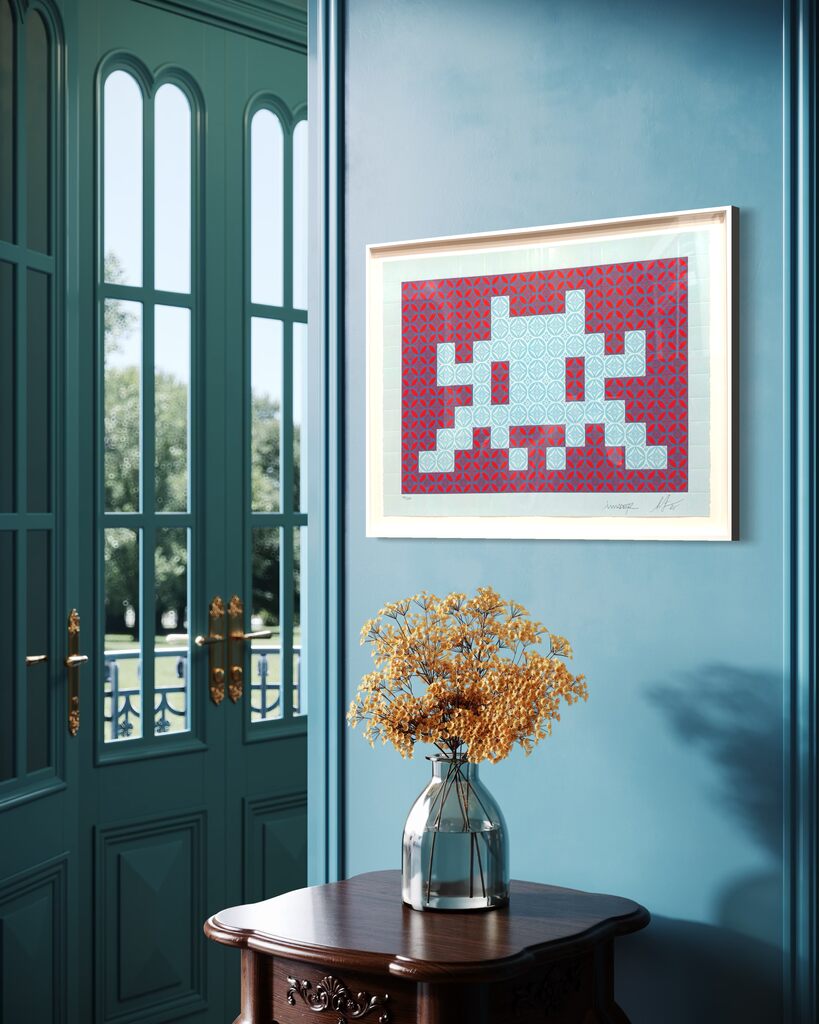 Positive Space / Negative Space Blue/ Red TT1-3