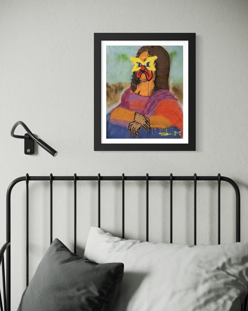 Slawn’s Mona Lisa (Slawn x Mertra VIP pop up print)