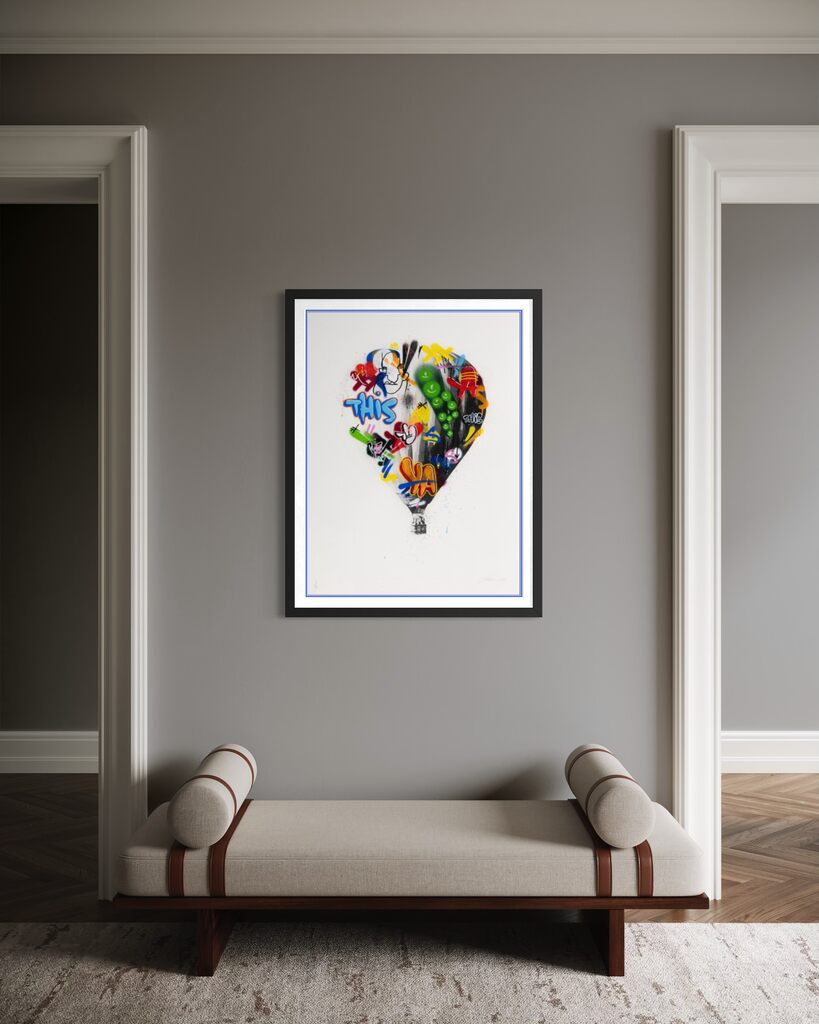 Balloon Etching (Heavily Hand Finished)