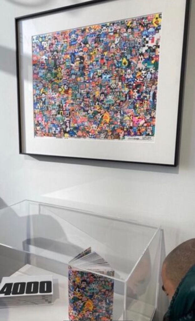 4000 (FRAMED & NEVER CREASED)