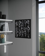 ART DECO WITH BLACK GLITTER