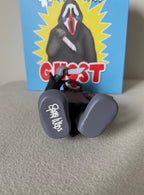 Spooky Slawn Halloween Figure Set (Frank, Sleddy & Ghost) with mini prints.