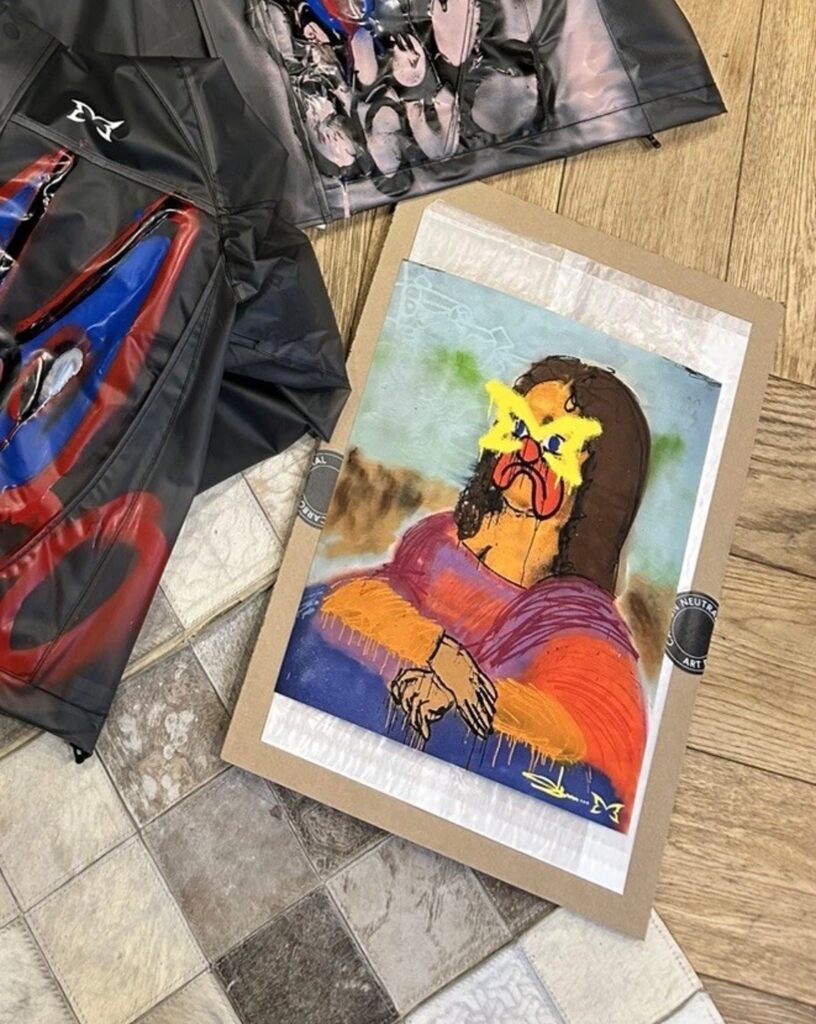 Slawn’s Mona Lisa (Slawn x Mertra VIP pop up print)