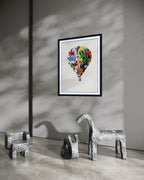 Balloon Etching (Heavily Hand Finished)