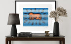 Radiant Baby (Haring Homage, framed)