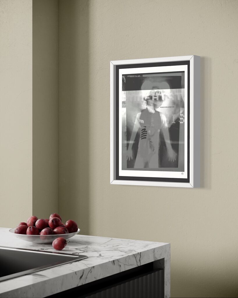 Bristol fire sale print #1 (The New System Listens to You)