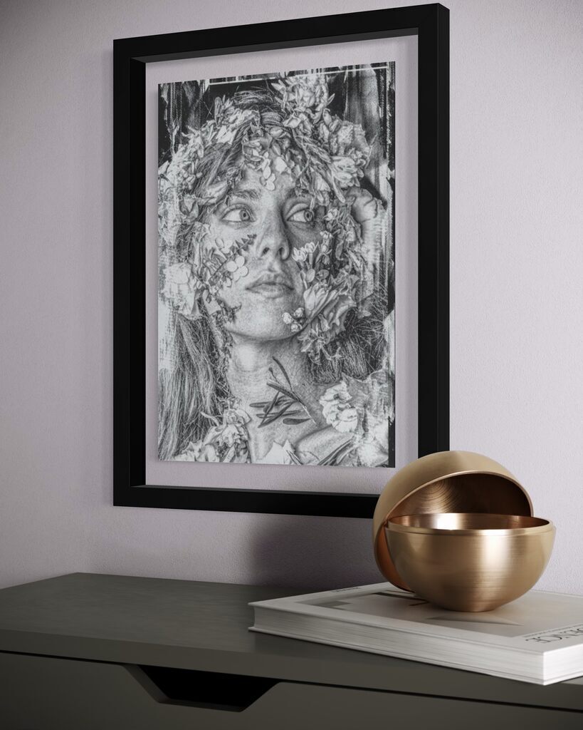 Retrograde; metallic silver
