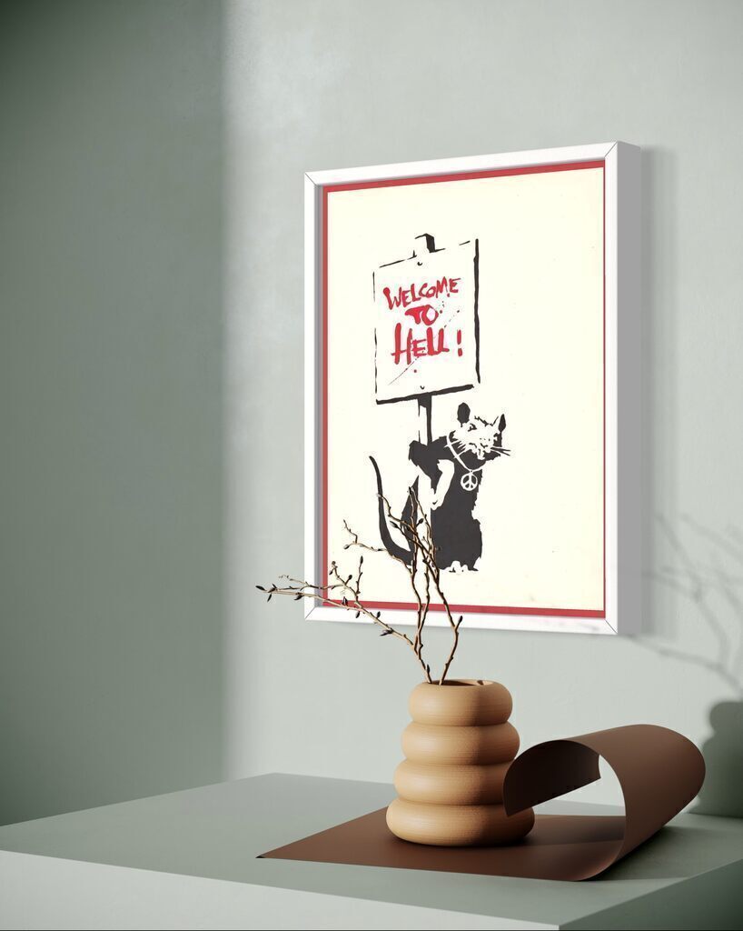 Welcome to Hell! (Placard Rat, Red variant)