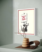Welcome to Hell! (Placard Rat, Red variant)