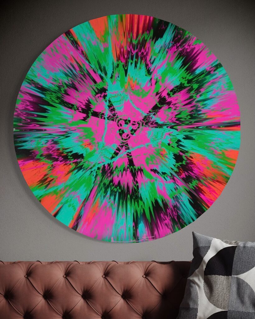 Beautiful, Clearly Unparagoned, Unpretentious Galaxy Painting (XL SIZE H12-1)