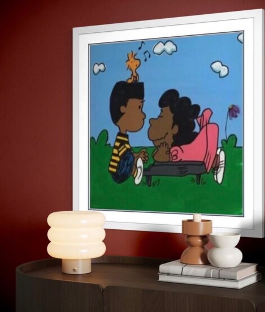 Everyone Deserves Real Love (Unique, Hand painted work)