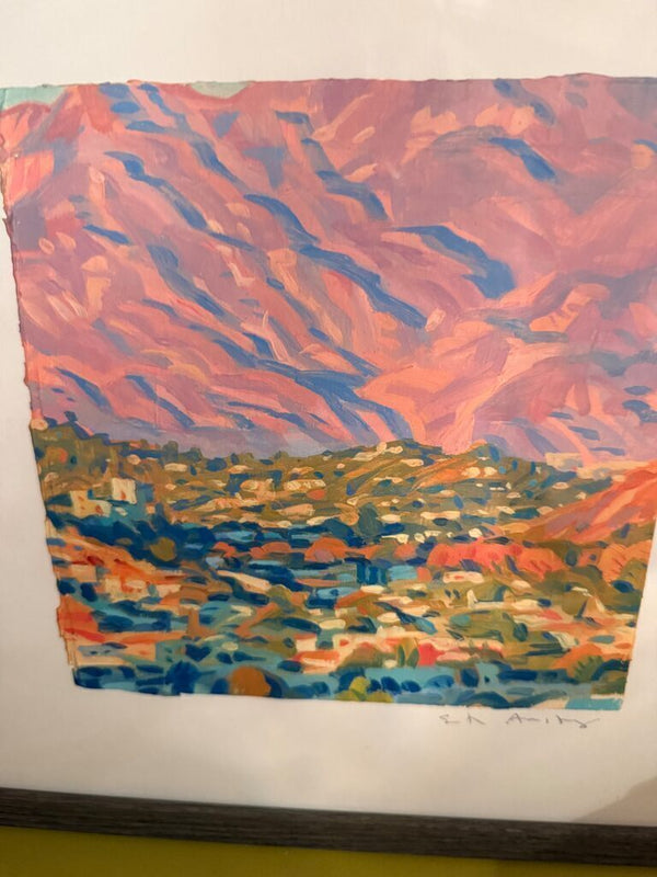 Arroyo Seco Study (Framed)
