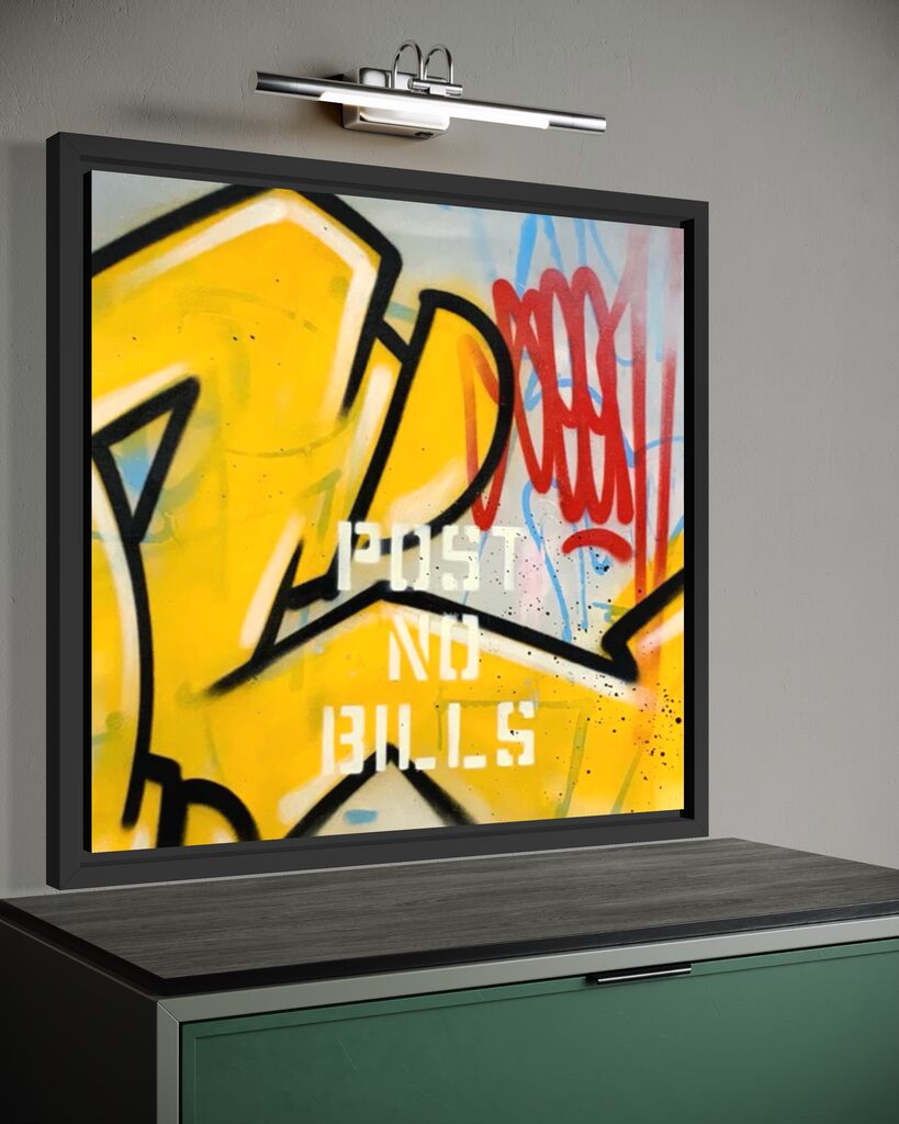Post No Bills (Wild Style, Red & Yellow Variant)