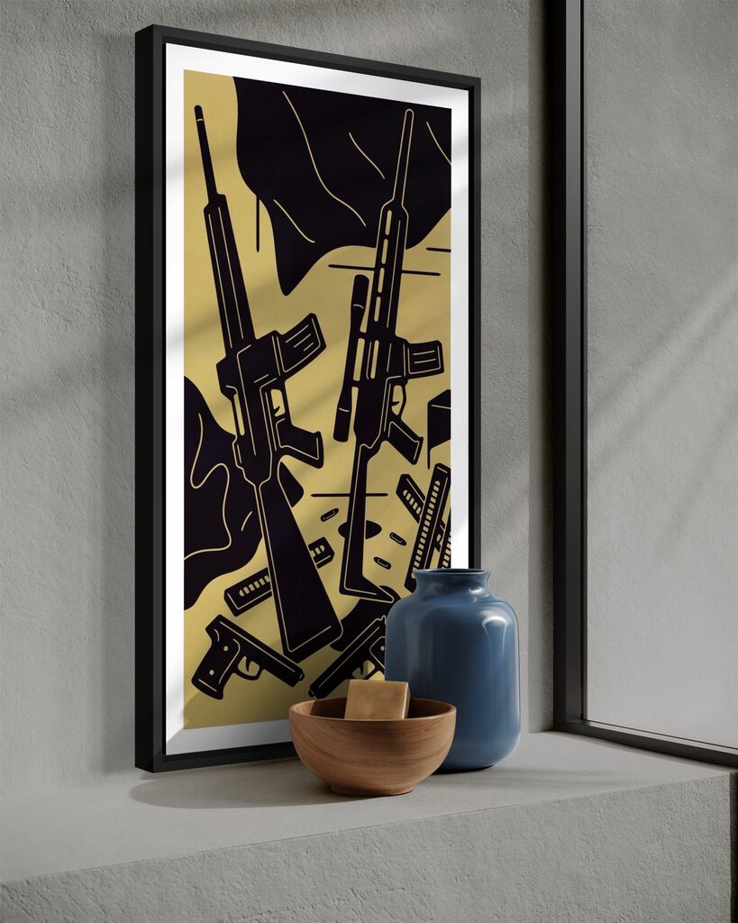 American Still Life (I Dream in Red, Gold Variant)