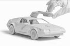 Eroded Delorean