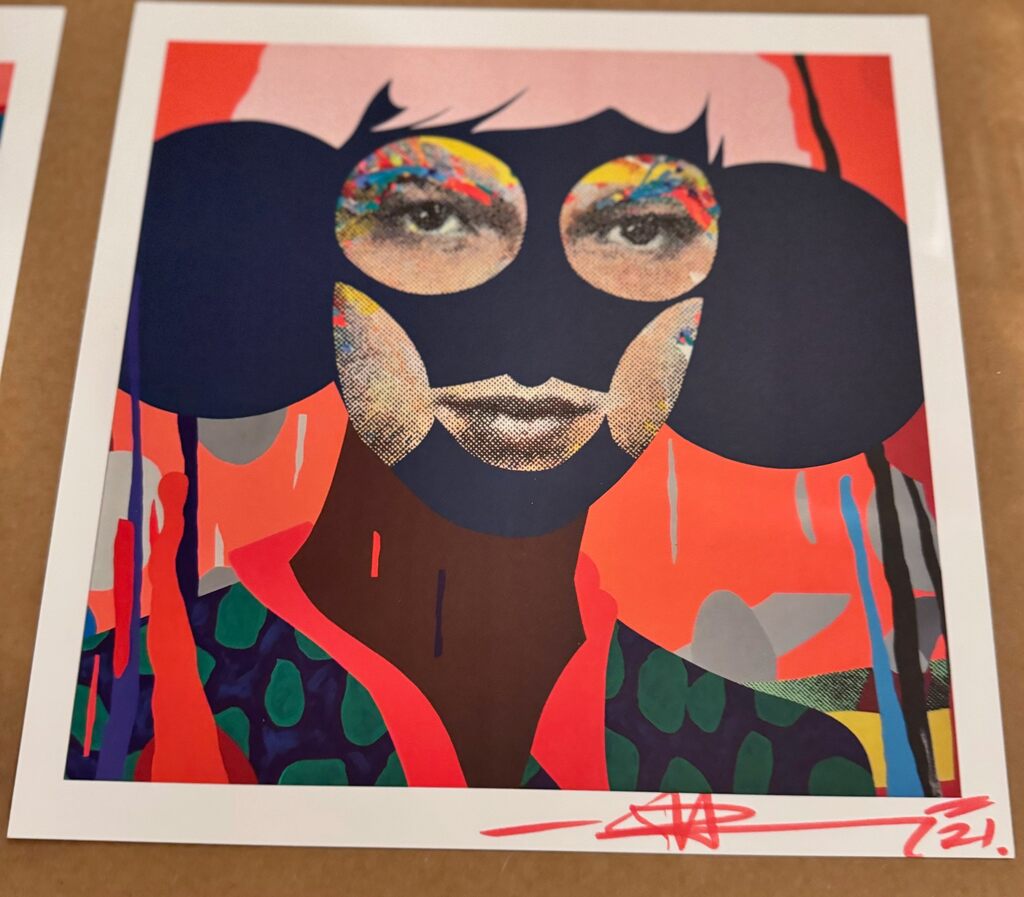 Allouche Gallery Polaroid Prints "4 in LA"