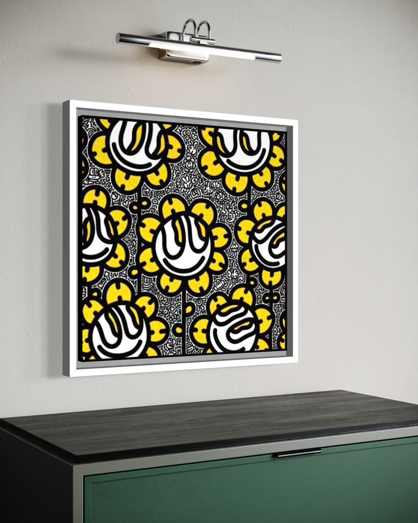 Field of Smiling Sunflowers