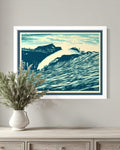P.O.P WAVE (Blue) Shepard Fairey X Craig Stecyk III