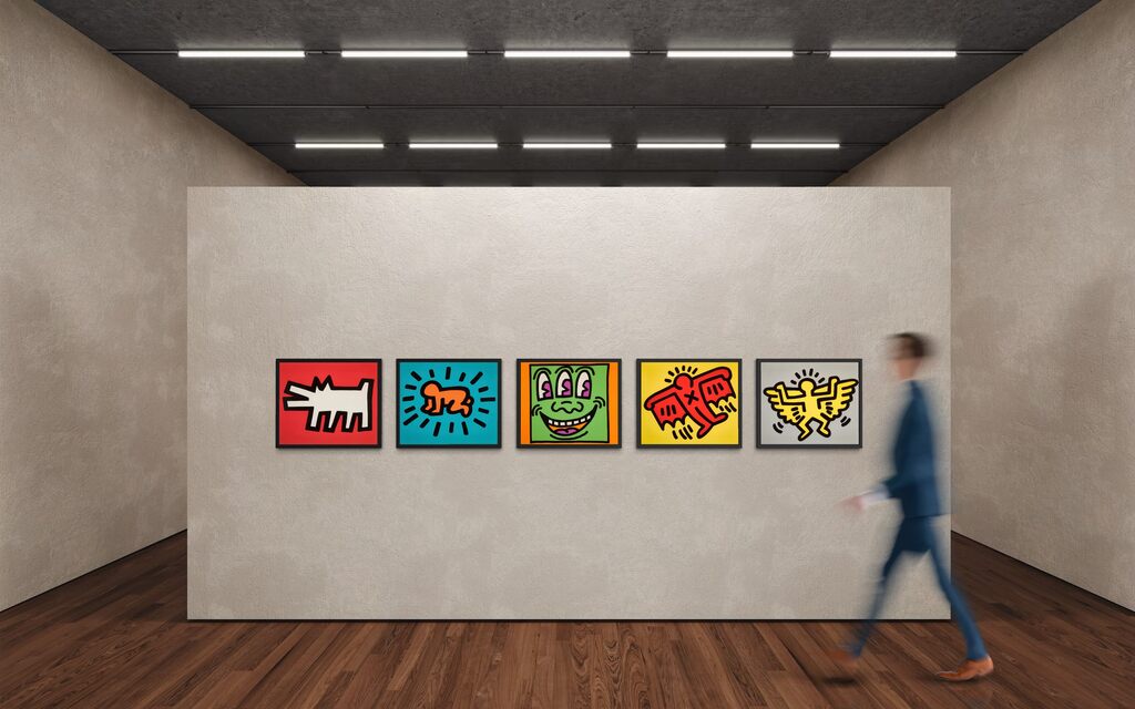 Icons Portfolio (Five Screenprints)