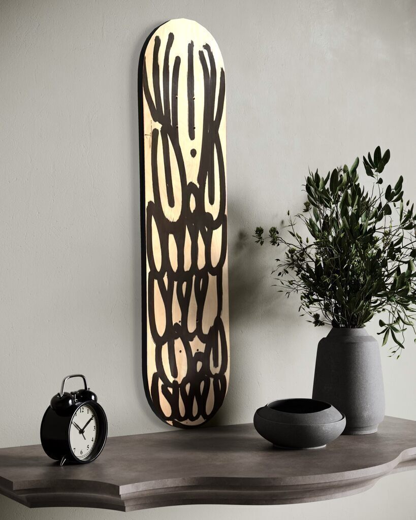 Original Painting on Maple wood Skate Deck