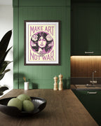 Make Art Not War (Cream Variant)