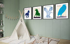 Animals in Art ( Suite of four full size lithographs)