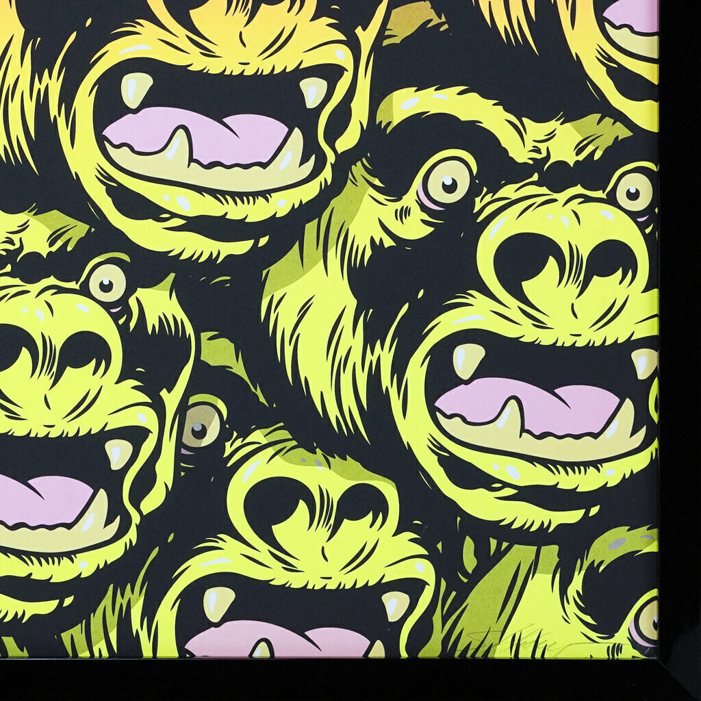 Untitled (Gorilla Heads) Flo Variant