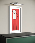 Hip (No folds, signed, Japanese big issue Silkscreen)