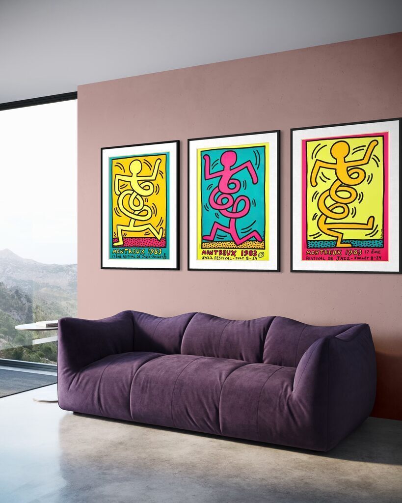 Montreux Jazz Festival Suite (3 silkscreen prints)