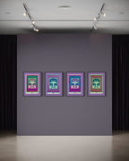 OP-ART ICON (FOUR PRINTS) PORTFOLIO