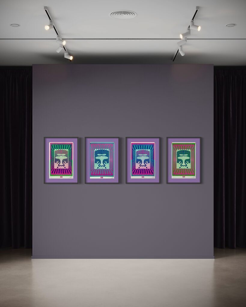 OP-ART ICON (FOUR PRINTS) PORTFOLIO