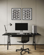 Pattern of Corruption (Diptych, Two Works)