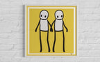 Holding Hands (Yellow Variant, Hand Signed)