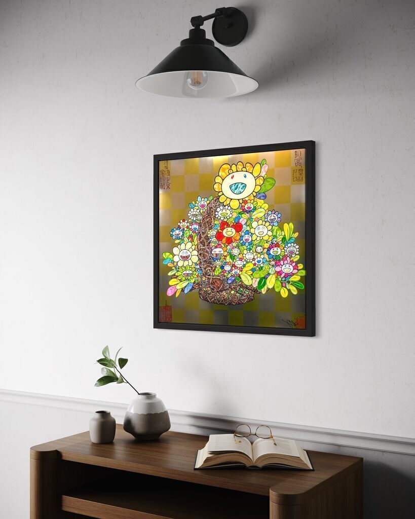 Flowers in a Basket