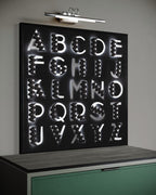 ART DECO WITH BLACK GLITTER