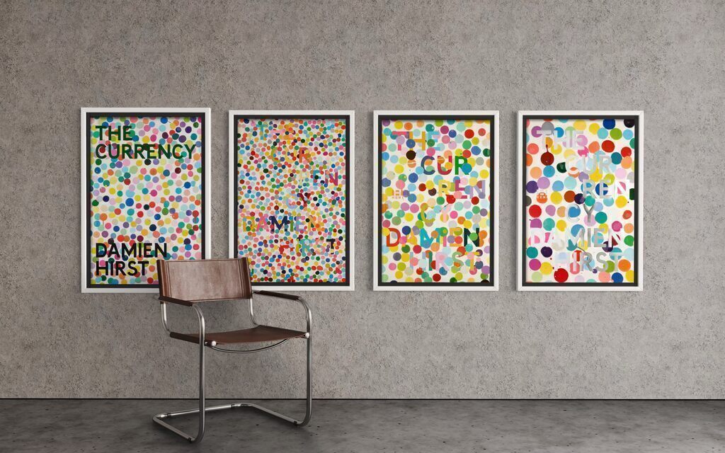 The Currency (Set of four lithographs)