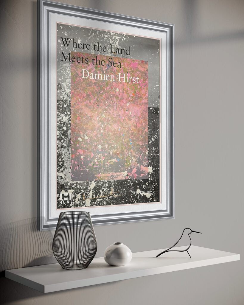 Where the Land Meets the Sea Signed Lithograph (yellow)