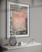 Where the Land Meets the Sea Signed Lithograph (yellow)