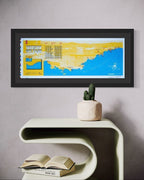 Cote d'Azur Invasion (French Riviera signed Silkscreen)