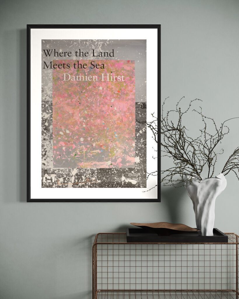 Where the Land Meets the Sea (signed in gold)
