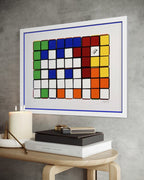 Six Cubes (Blue & Yellow)