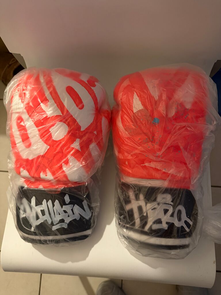 Art Basel Minutemen boxing gloves (Orange, pair)