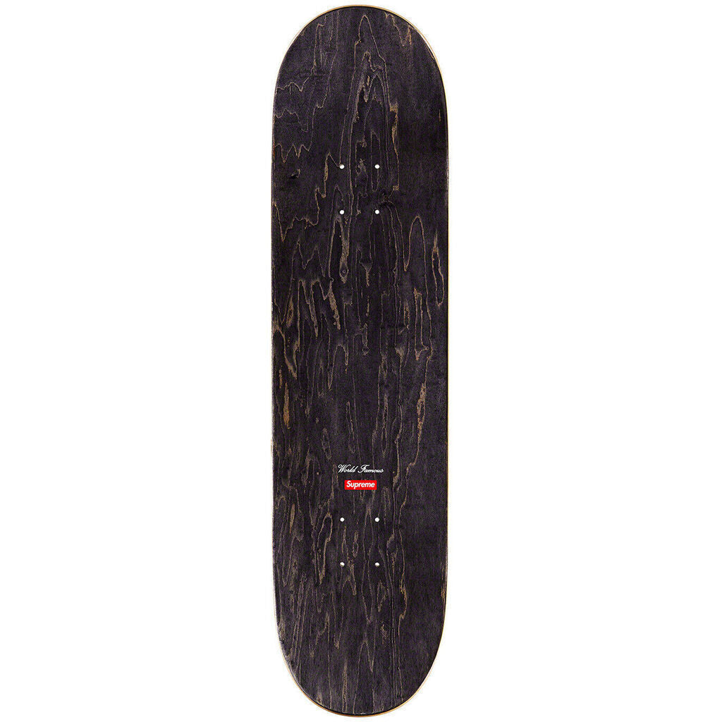 Chrome Logo Skatedeck (Orange)